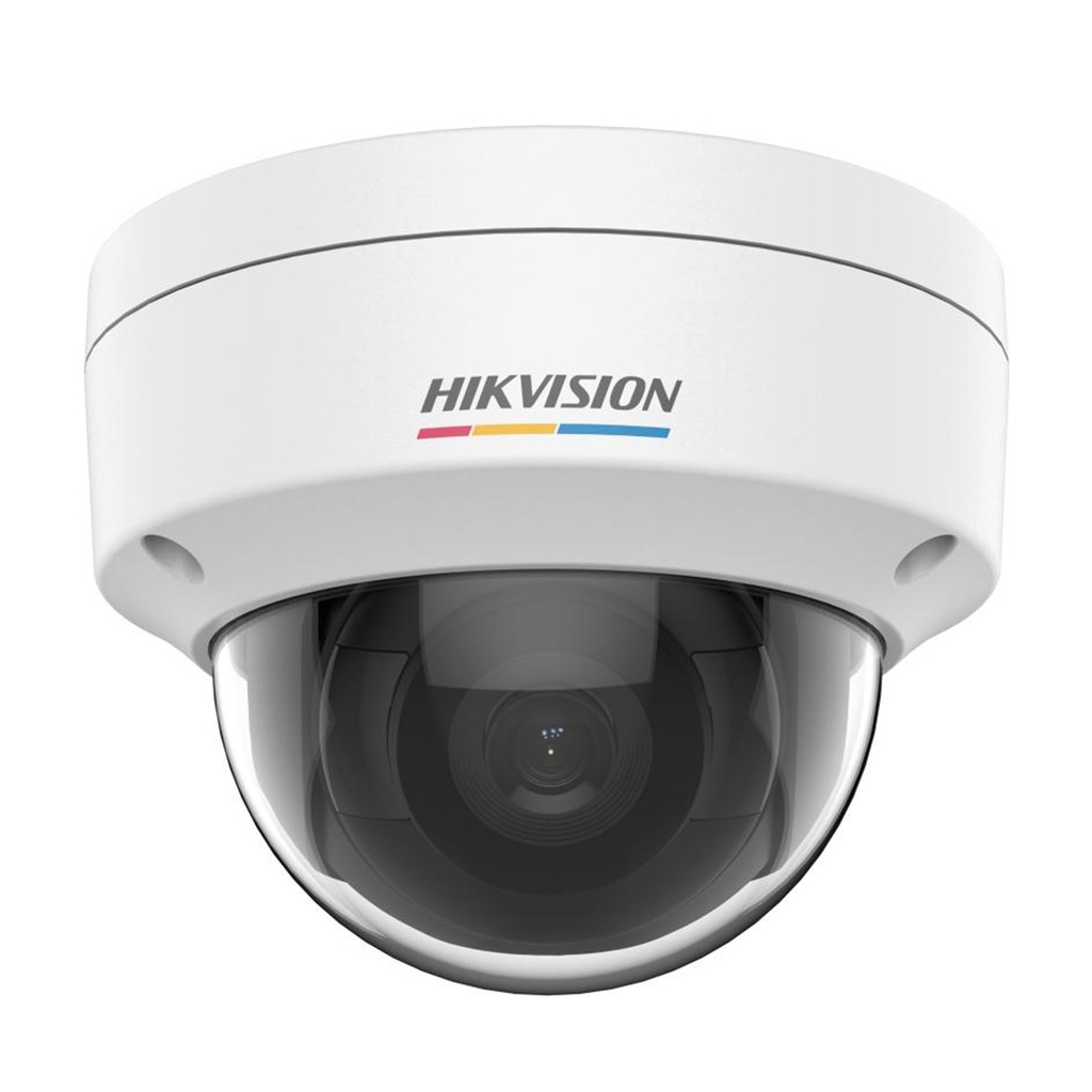 [DS-2CD1127G0(2.8mm)] Hikvision - Cámara HD Domo ColorVU IP 1080P [2MP] Lente 2.8mm [Metal/Plástico]