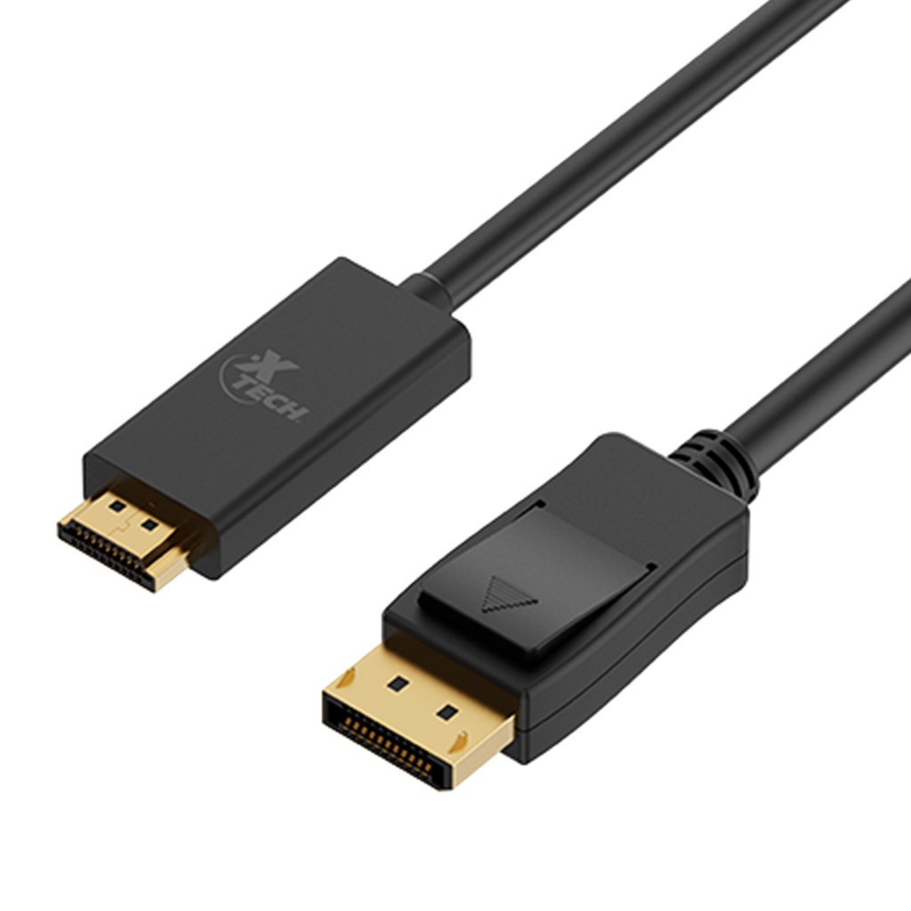 [XTC-359] Xtech - Cable Displayport macho a Hdmi macho 3m