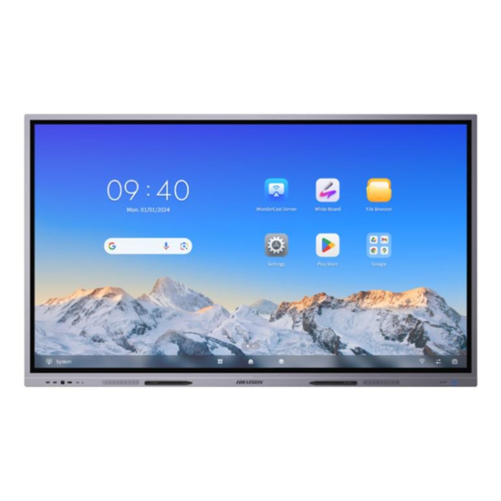 [DS-D5C65RB/A(EDLA)] Hikvision - Pantalla Interactiva Tactil Android 13 Ultra HD 4K 3840 × 2160 de 65" sin camara
