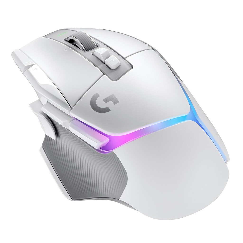 [G502X-WHITE] Logitech - Mouse Alambrico USB Alto Desempeño Gaming  13 Botones 25.600 DPI [Blanco]
