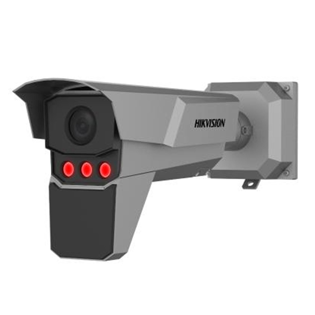 [iDS-TCM403-GIR/POE/0832] Hikvision - Cámara IP [4Mp] ANPR Radar Interconstruido Medición de 5 a 120 Km/h Reconocimiento y Captura de Placas Vehiculares para Trafico de Alta Velocidad DARKFIGHTER IP67