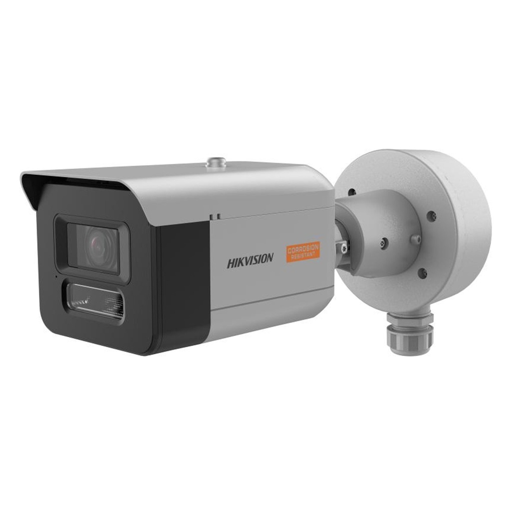 [DS-2XC3646G0H-LIZSU] Hikvision - Cámara Bullet IP [4Mp] Polimero Anticorrosivo (ideal Para Zonas Costeras O Alta Salinidad) Colorvu Dual Light (50 Mts Ir + 50 Mts Luz Blanca) Exterior Ip68 Ik10 Onvif Lente Motorizado 2.7 a 13.5mm