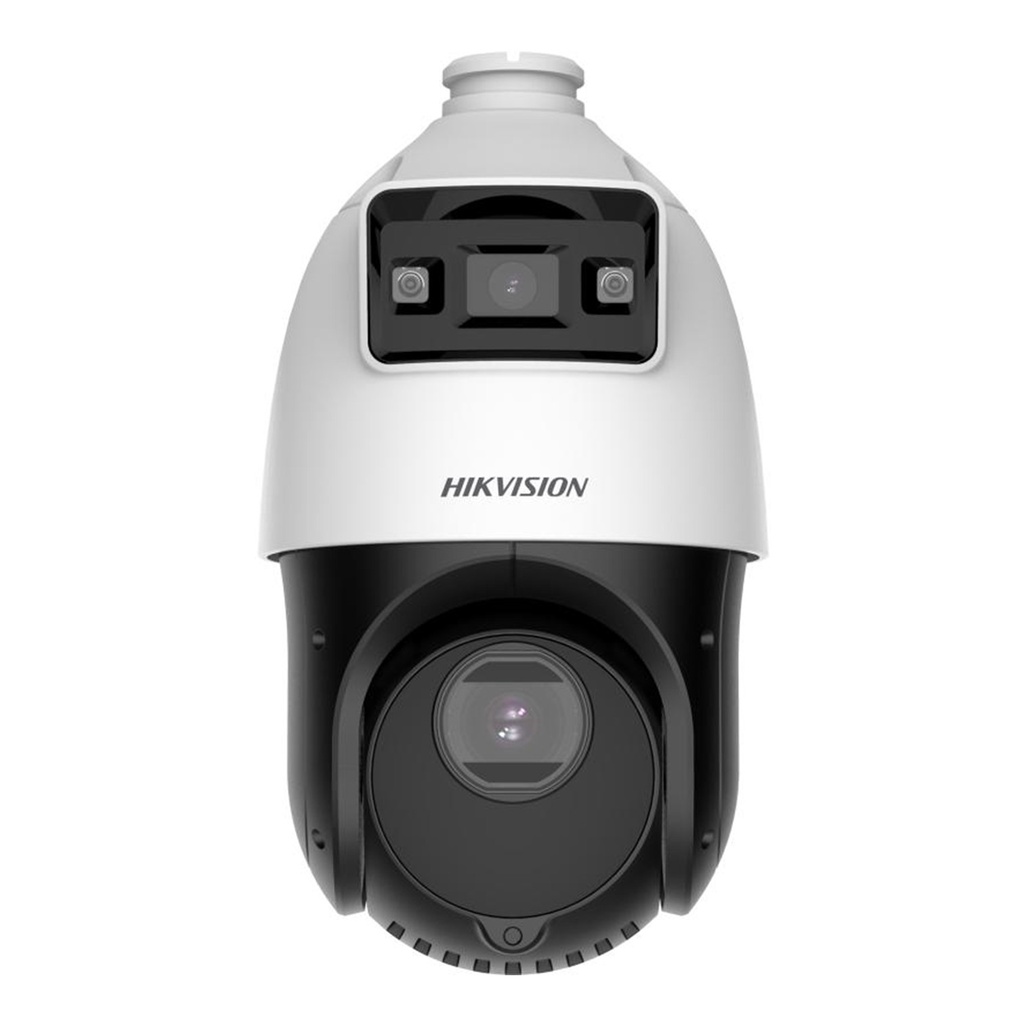 [DS-2SE4C425MWG-E(14F0)] Hikvision - [TandemVu] Domo PTZ IP [4Mp] con Cámara Fija [4M] 25X Zoom 100 mts IR IP66 ACUSENSE PoE+ Entrada-Salida de Audio y Alarma Ultra Baja Iluminación Micro SD