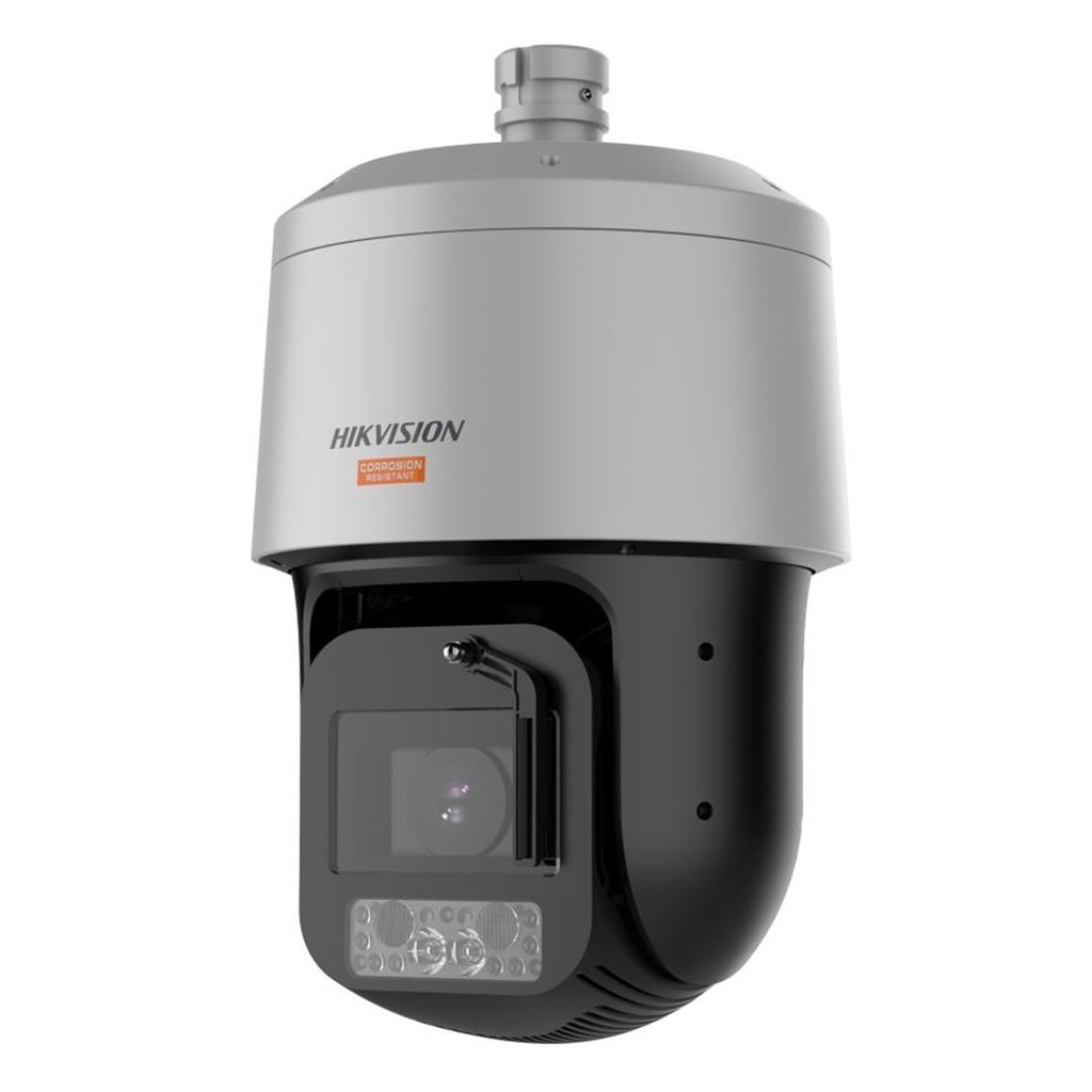 [DS-2DT8C442MXG-LWT] Hikvision - Cámara PTZ IP [4Mp] 42X Zoom Dual Light Polimero Anticorrosivo (Ideal para Zonas Costeras o Alta Salinidad) AutoSeguimiento DARKFIGHTER EIS Exterior IP67