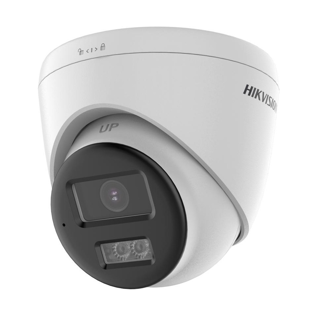 [DS-2CE78K0T-LTS] Hikvision - Cámara HD Torreta/Domo 3K Smart Hybrid Light con Audio Bidireccional Lente 2.8mm [Metal/Plástico]