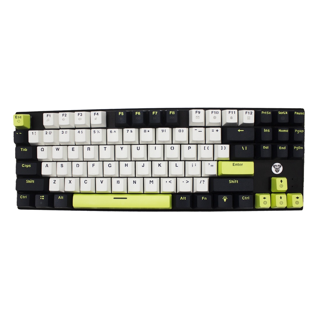 [MK877S-BK-WHBL(RD)] Fantech - Teclado Atom87S Cableado SW Rojo [Mori Blanco]