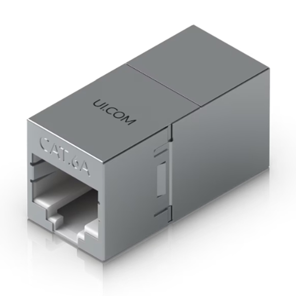 [UACC-RJ45-COUPLER-C6A] Ubiquiti - Conector Keystone Jack Coupler RJ45 Cat6A Interior