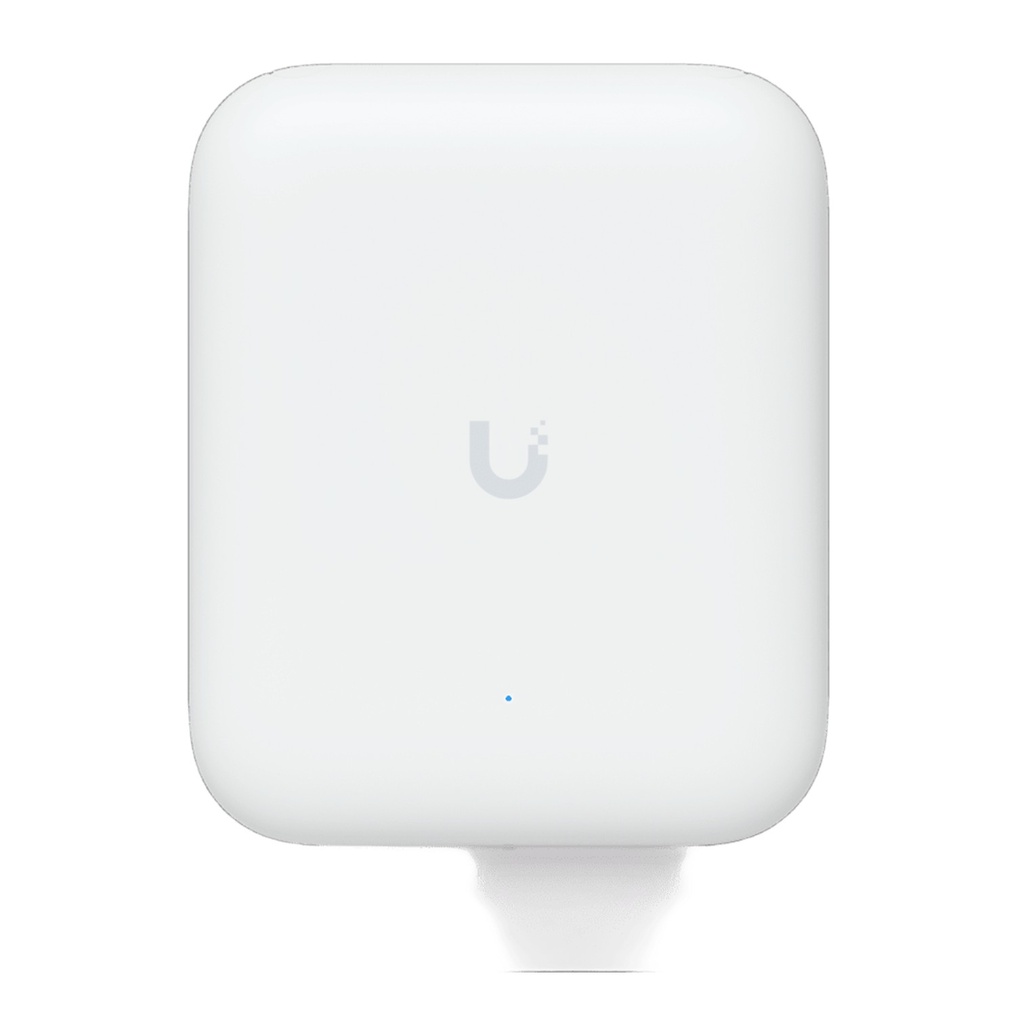 [U7-Outdoor] Ubiquiti - Punto de Acceso UniFi Wi-Fi 7 Outdoor WiFi 7 802.11be Doble Banda MU-MIMO 2x2 en Cada Banda, Puerto 2.5G Antena Sectorial Integrada 90° en 2.4 y 45° en 5 GHz Conectores para Antenas Omnidireccionales (incluidas) (No incluye inyector POE)