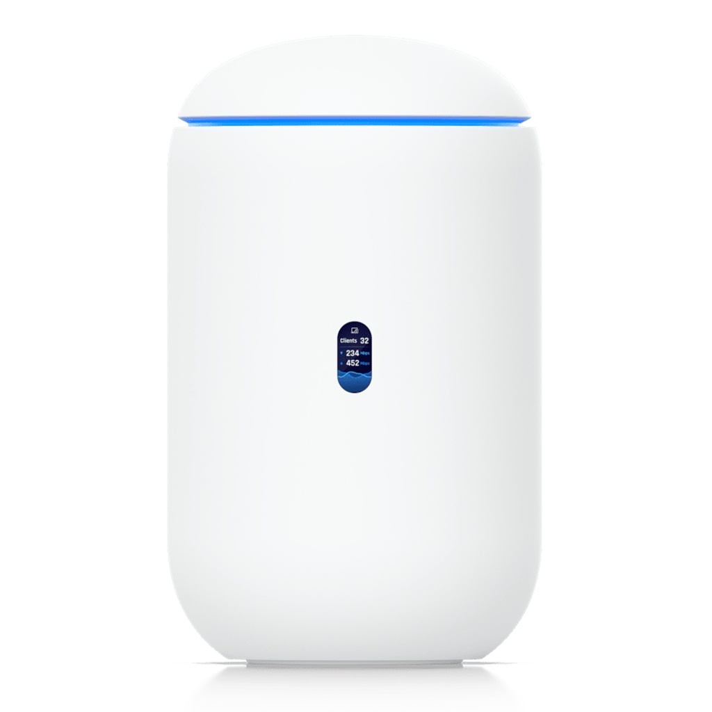 [UDR7] Ubiquiti -  Dream Router 7 Cloud Gateway de 10G de Escritorio con Wi-Fi 7 Integrado Switch de 4 Puertos Almacenamiento microSD y Compatibilidad Total con Full Stack UniFi