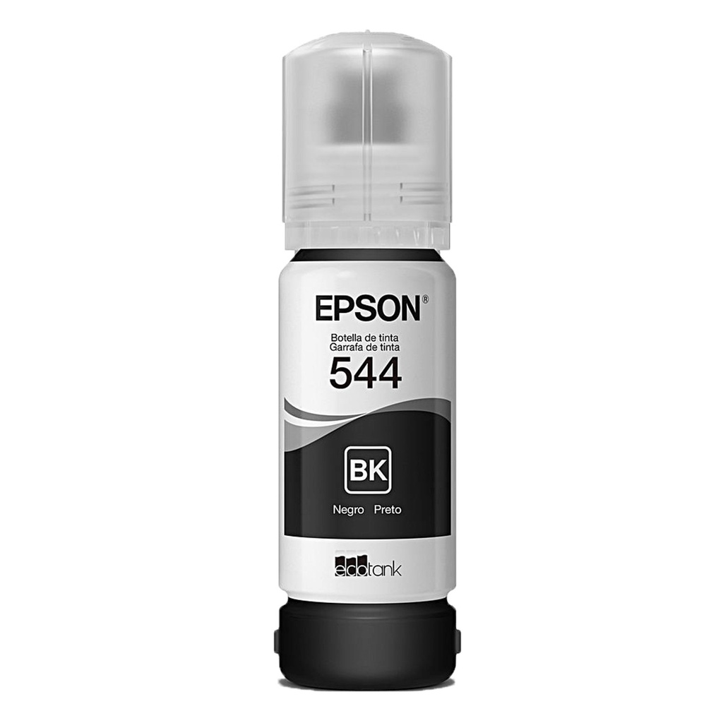 [T544-Black] Epson - Botella de Tinta Original Epson T544 [Negro]