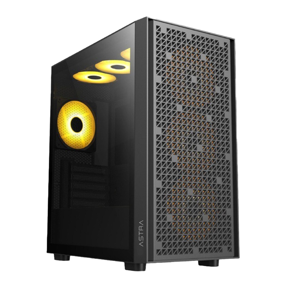 [AS303] Astra - Case Gaming 4 Fan RGB [Negro]
