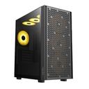 [AS303] Astra - Case Gaming 4 Fan RGB [Negro]