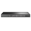 [SG3428XPP-M2] TP-Link -  Switch Administrado L2+ PoE 24 Puertos de 2.5 GB Puerto SFP+ 4 x 10 GE 16 Puertos PoE+ y 8 Puertos PoE++ a 500W L2+ Omada SDN IPv6 VLAN ACL QoS IGMP [Omada]