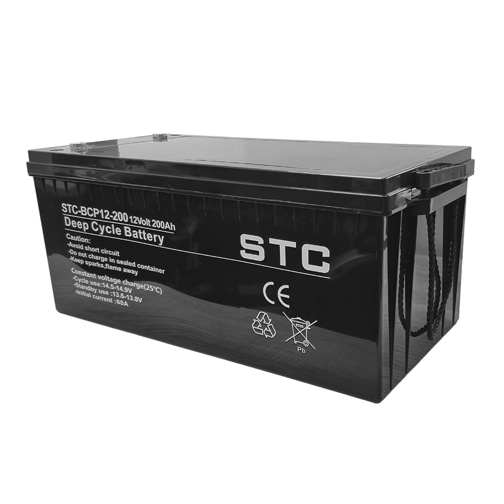 [STC-BCP12200] STC - Bateria Ciclo Profundo 12V 200Ah