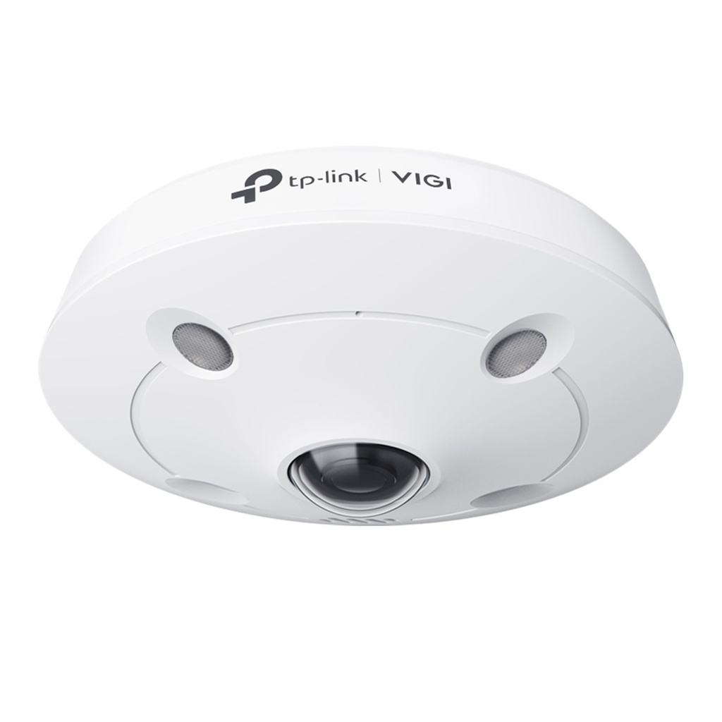 [S655i-1.44] Vigi By TP-Tplink - Cámara IP Alta Definición [5Mp] Tipo Fisheye IR con Audio PoE y 12V [Lente 1.44mm]