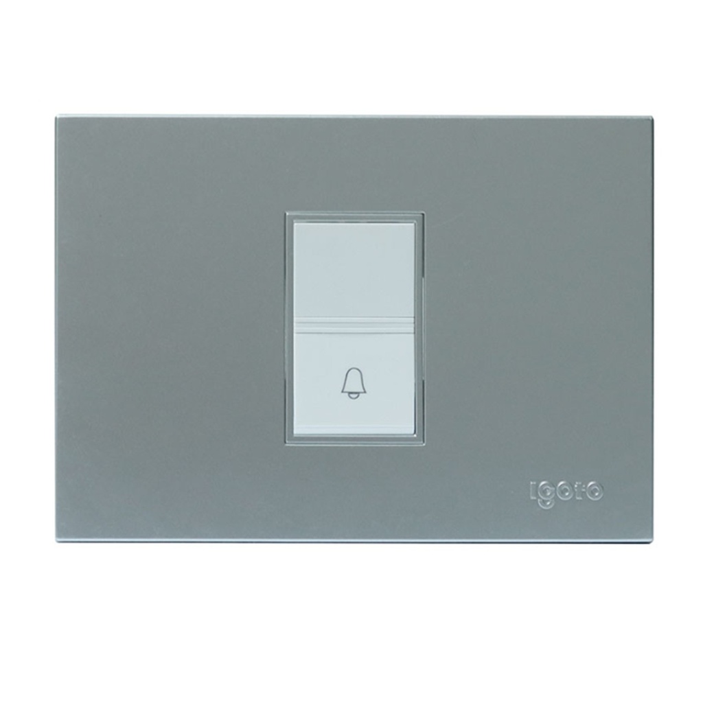[Z590-S] Igoto - Interruptor Timbre Serie Z [Plata]