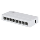 [DH-SF1008L] Dahua - Switch para Escritorio con 8 Puertos (10/100 Mbps) Carcasa Plástica [No Administrable]