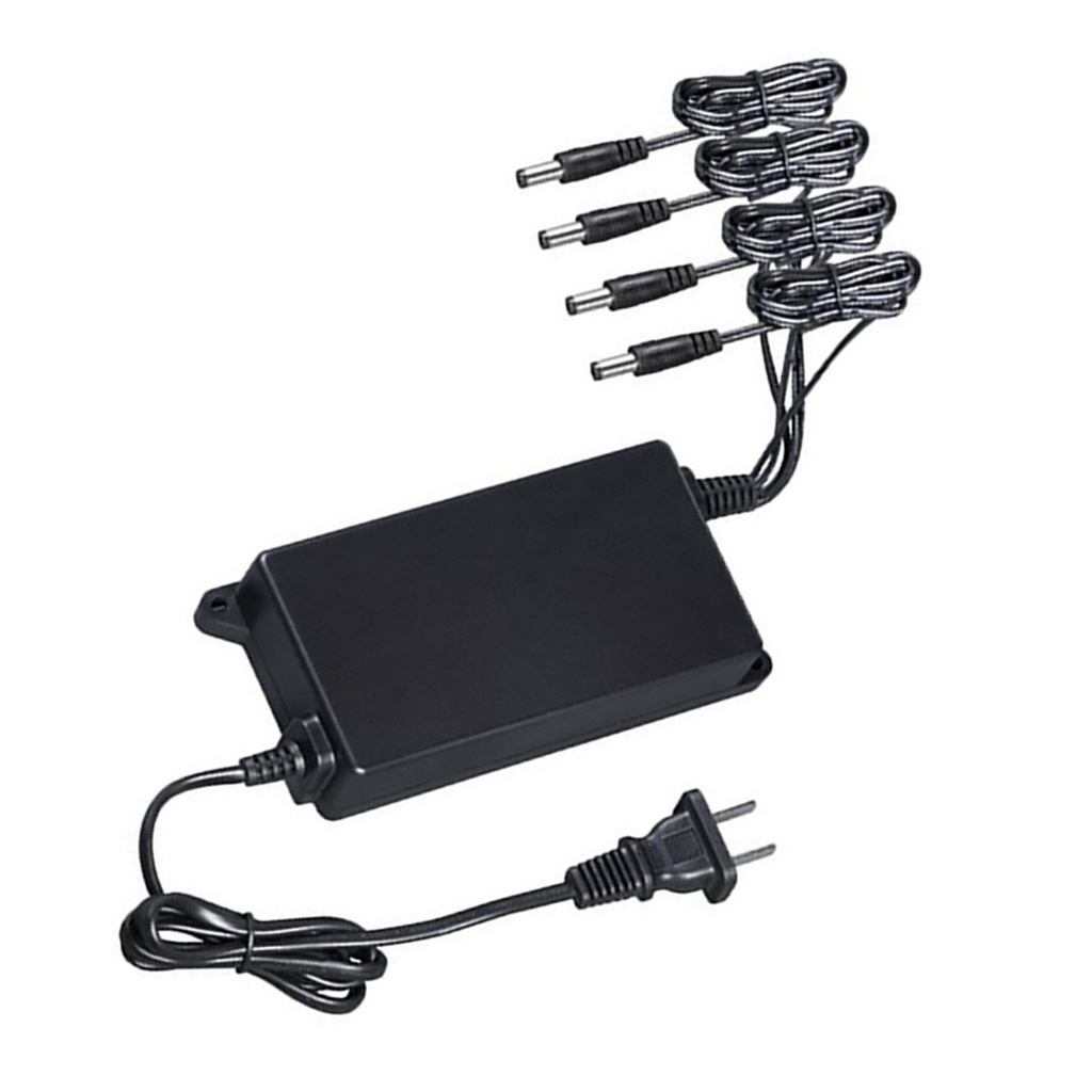 [PFM320D-007-US-EUHA] Dahua - Fuente de Poder Regulada de 12 Vcc 2.8 Amp 4 Canales 0.7 Amper por Canal Protección de Temperatura Color Negro