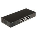 [DH-S3016-16GT] Dahua - Switch para Montaje en Rack de 16 Puertos con 14 Puertos (Gigabit) y 2 Puertos Uplink (Gigabit) Carcasa Metálica [No Administrable]