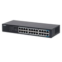 [DH-S3024-24GT] Dahua - Switch para Montaje en Rack de 24 Puertos con 24 Puertos (Gigabit) Carcasa Metálica [No Administrable]
