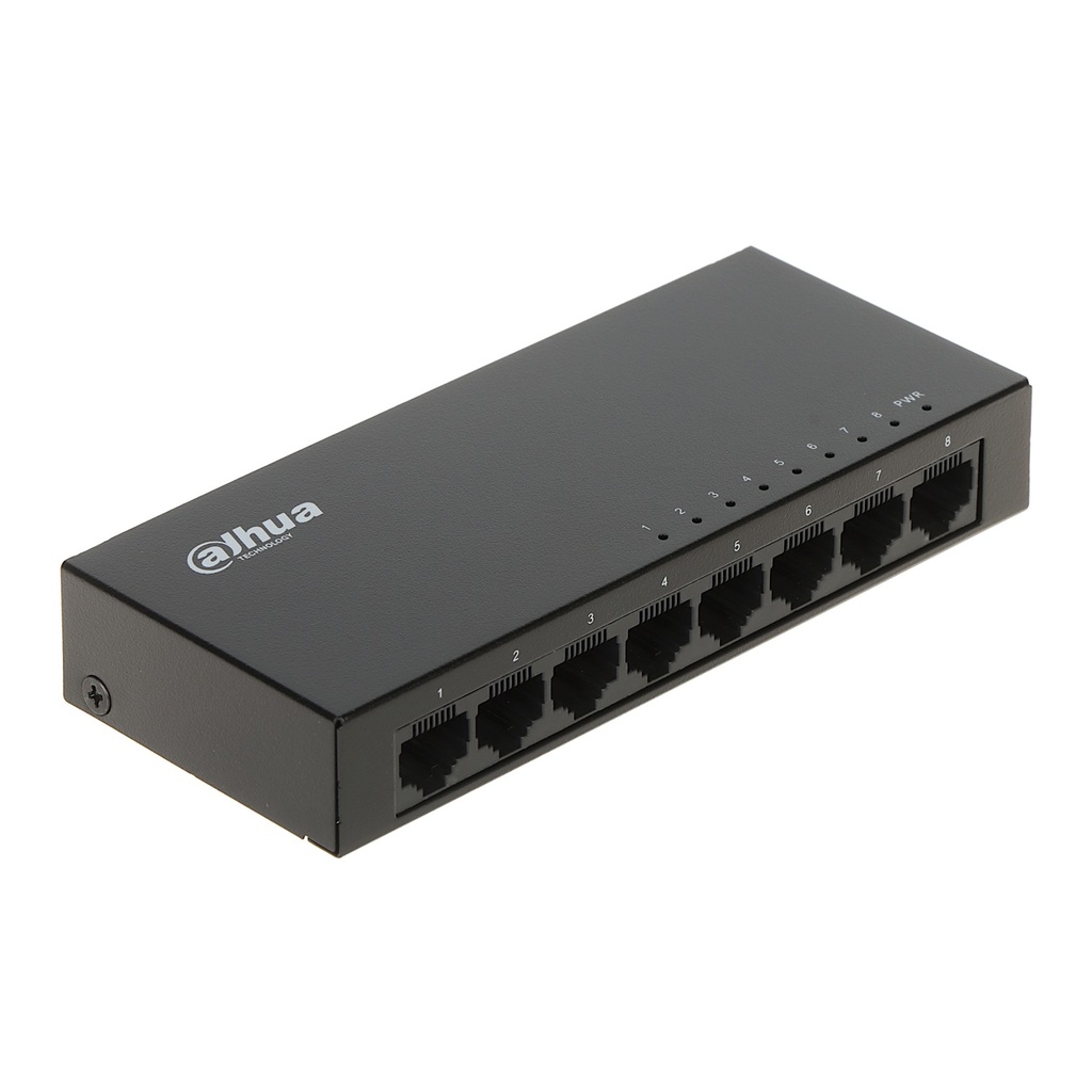 [DH-PFS3008-8GT] Dahua - Switch para Escritorio 8 Puertos Gigabit Ethernet