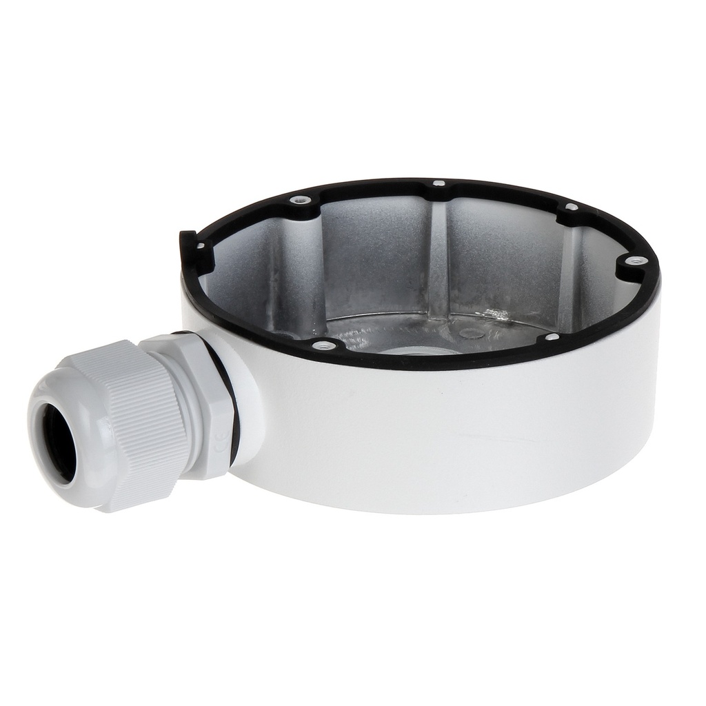[DS-1280ZJ-DM18] Hikvision - Caja de Conexiones de Exterior para Cámaras Tipo Mini Domo IP66