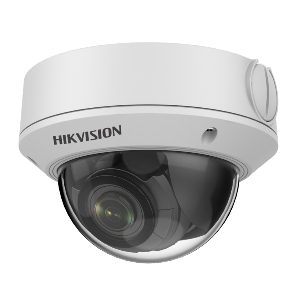 [DS-2CD1723G0-IZ(2.8-12mm)(C)(O-STD)] Hikvision - Cámara Domo IP [2Mp]  30 mts IR EXIR Exterior IP67 IK10 Audio y Alarmas PoE [Lente Mot. 2.8 a 12 mm]