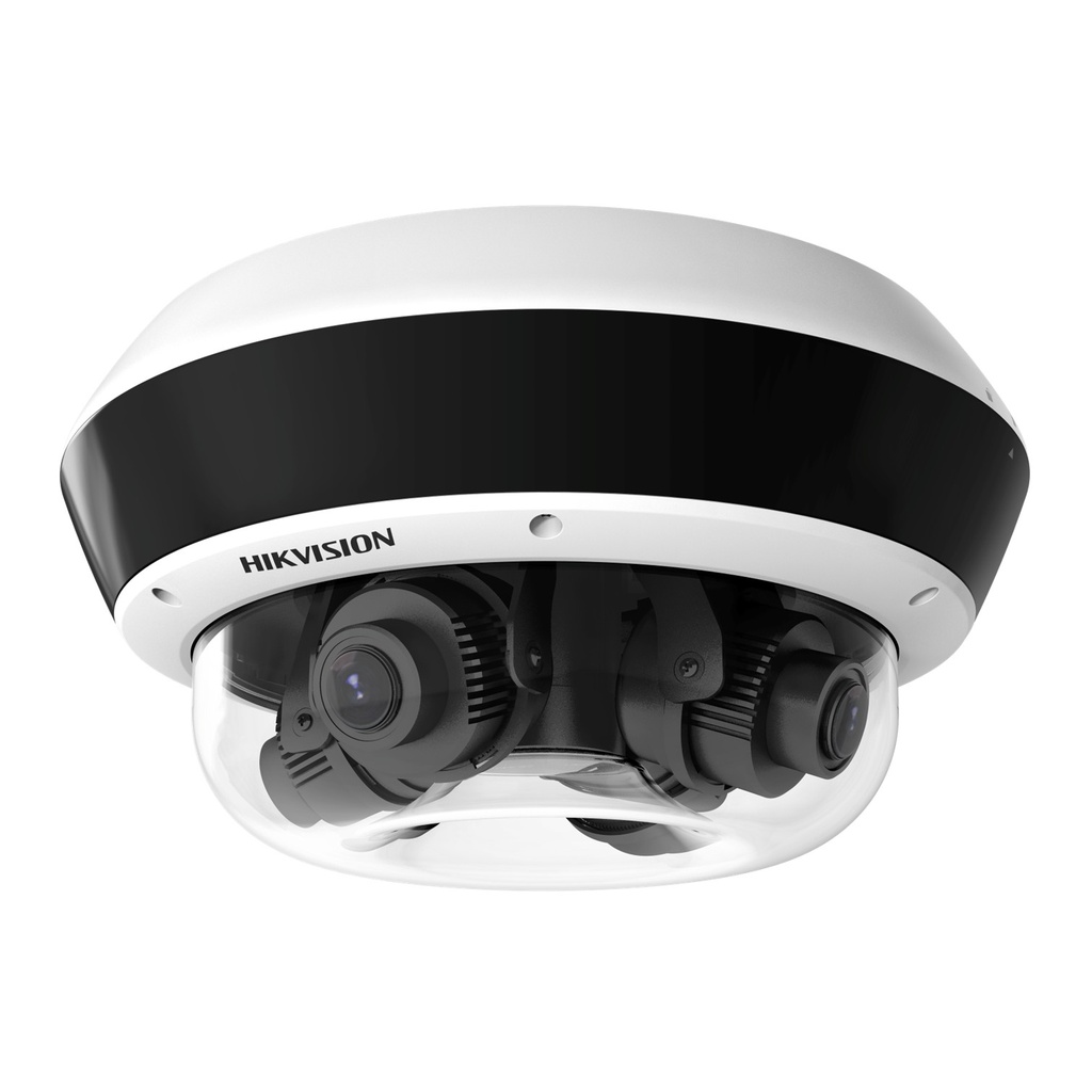 [DS-2CD6D44G1-IZS(2.8-8mm)(O-STD)] Hikvision - PanoVu Series Cámara Vista Panorámica 360 4 Lentes Mot. 2.8 a 8 mm [4Mp por Lente] 16 Mp en Total DARKFIGHTER Exterior IP67 IK10 PoE+ 30 mts IR Micro SD