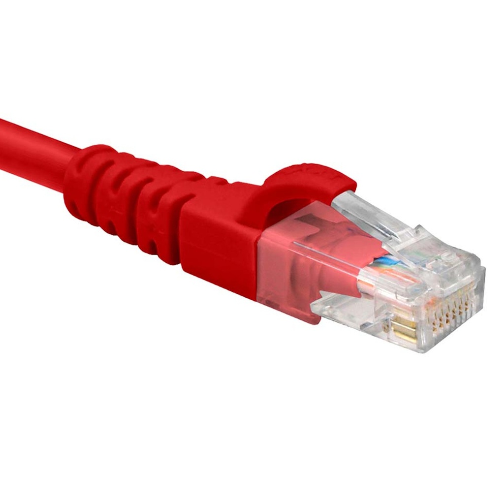[AB361NXT03] Nexxt - Patch Cord UTP Multifilar CAT6 (Categoria 6) (Rojo) 24AWG LSZH [1M/3ft] Interior (Rojo) [Unidad]