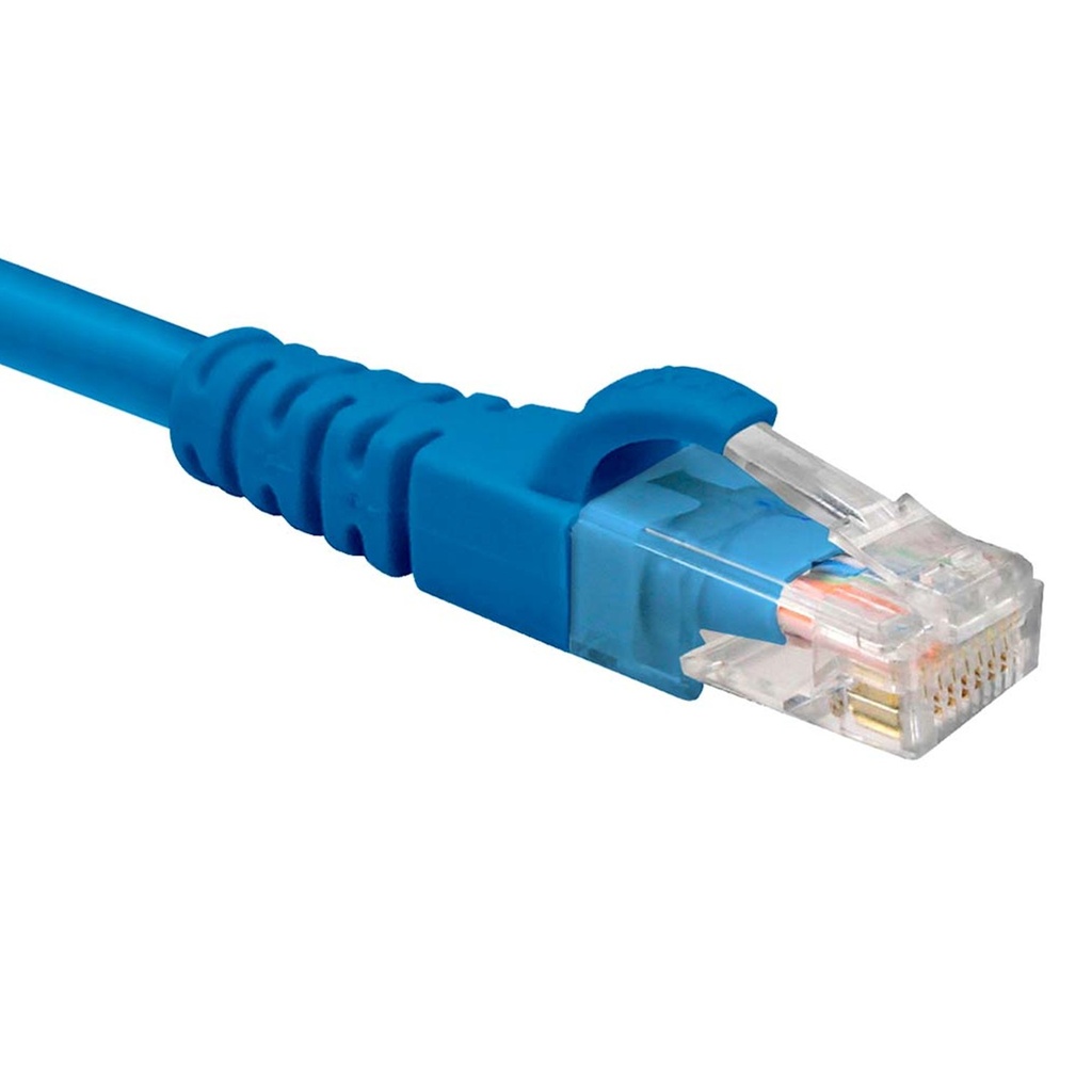 [AB361NXT13] Nexxt - Patch Cord UTP Multifilar CAT6E (Categoria 6E) 24AWG Revestimiento CM [2M/7ft] Interior (Azul) [Unidad]