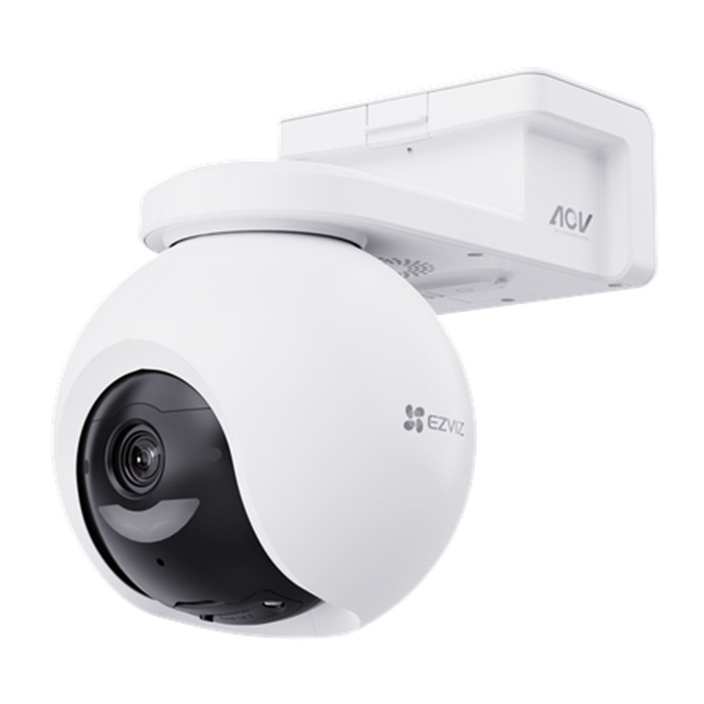 [CS-CB8/SP-R200(4K)] Ezviz - Cámara con Rotación Horizontal y Vertical 360 4K por batería 10.400mAh con Wi-Fi Audio Bidireccional Visión Nocturna en Color