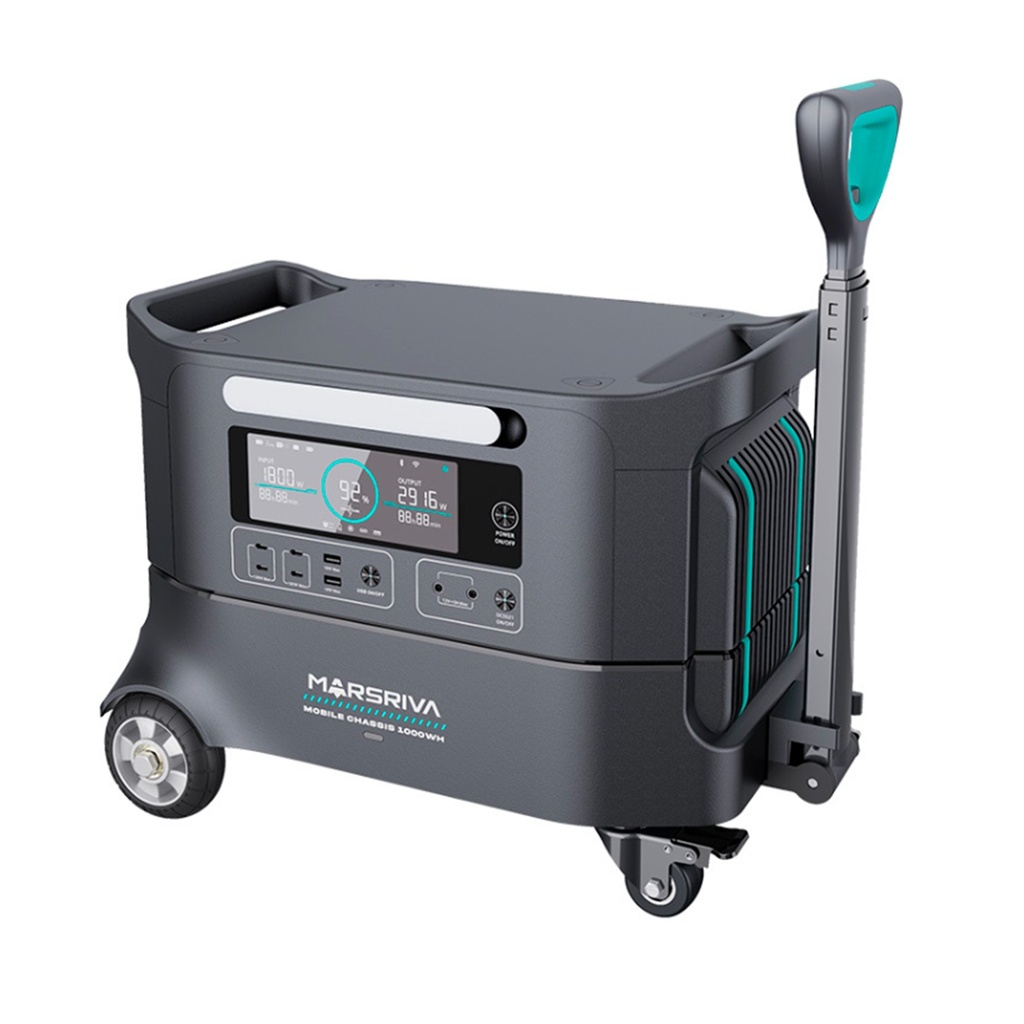 [HES60] Marsriva - Estacion de Energia Apilable 6600W LiFePO4 (6394Wh / 48V / 2-100kWh)