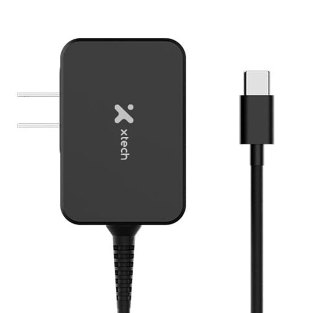 [XTC-230] Xtech - Adaptador USB-C Gan 65w 110-240 Vca
