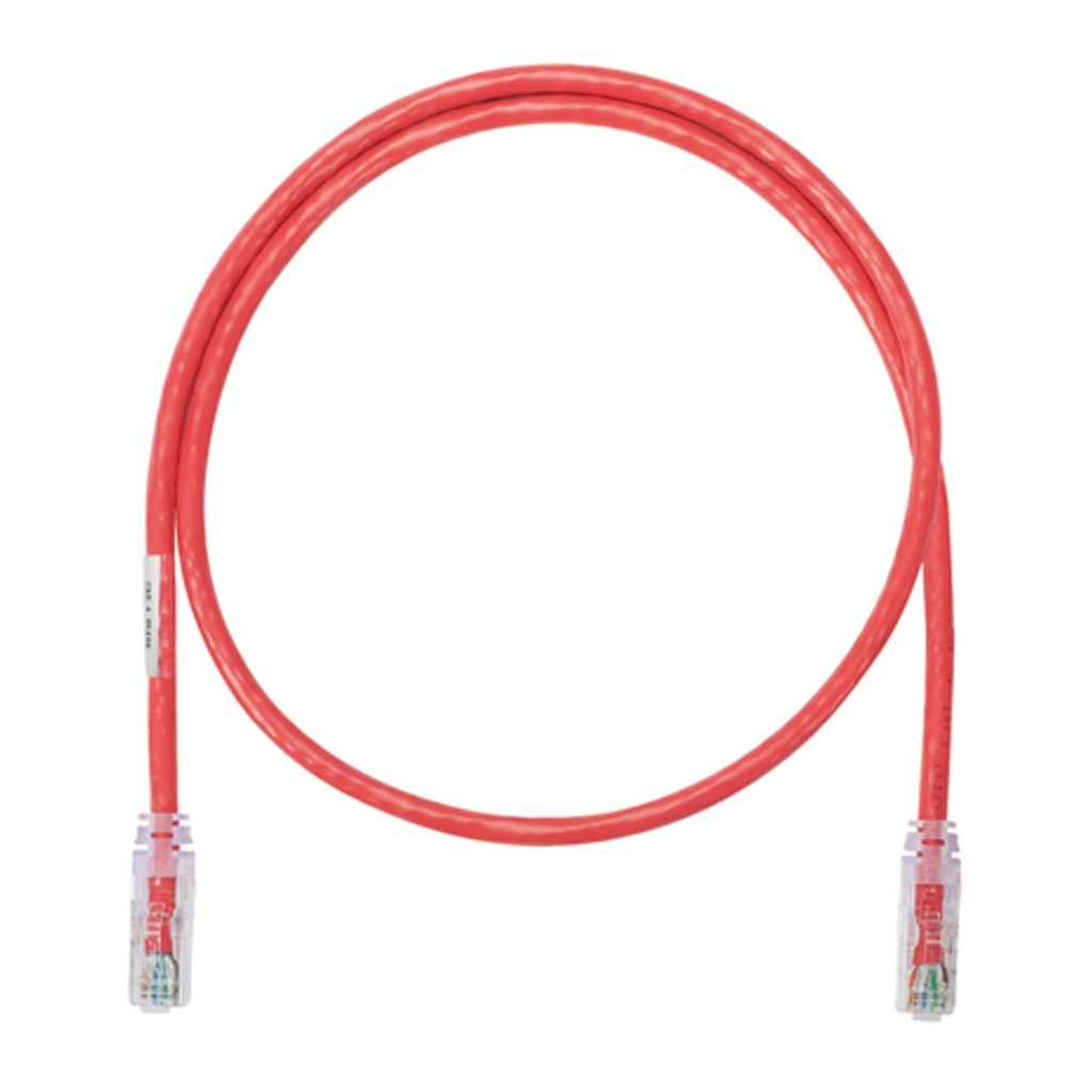 [NK6PC10RDY] Panduit - Patch Cord UTP CAT6 (Categoria 6) (Rojo) Con Plug Modular [10ft/3M] [Unidad]