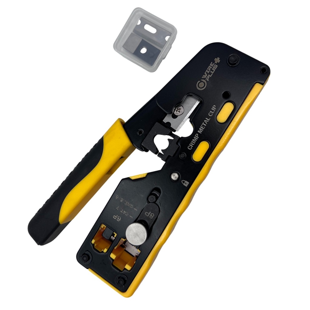 [ACC-CRIMP-EZ] Wireplus - Herramienta Crimpeadora para RJ45 Pass Trought Pasante EZ