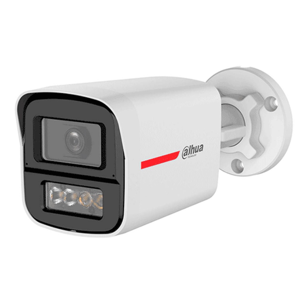 [DH-HAC-HFW1249XN-IL-A-PRO] Dahua - Cámara Bullet 1080P [2MP] Lente 2.8mm Smart Dual Light FullColor [Metal/Plástico] [Serie Lite] 