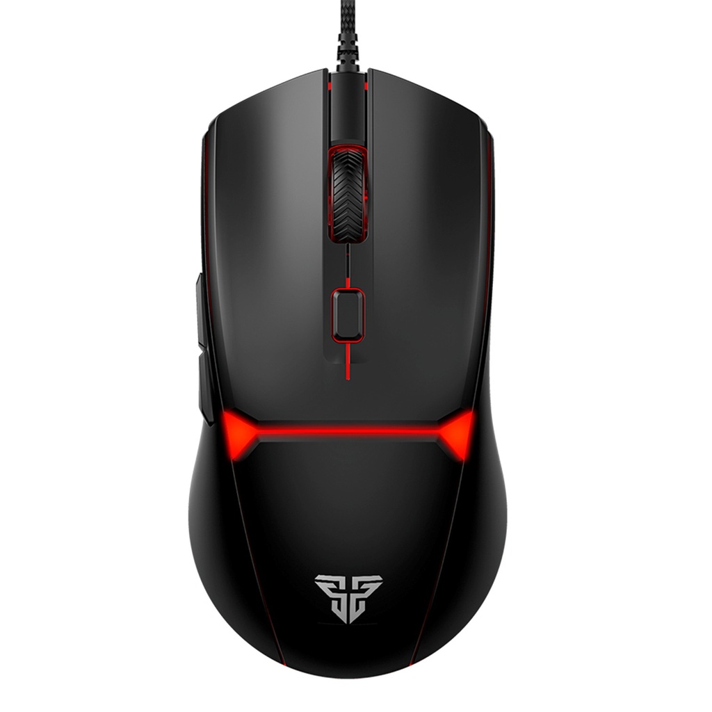 [VX7V2-BK] Fantech - Mouse Crypto II Cableado Gaming [Negro]