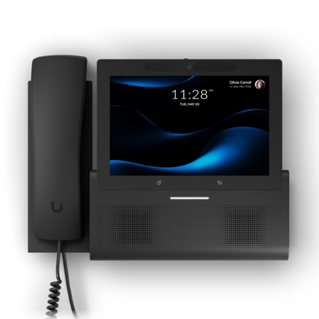 [UTP-G3-Touch-Wall] Ubiquiti - Teléfono VoIP Inteligente para Montaje en Pared Sistema UniFi Talk Pantalla Táctil HD de 7" Integra Aplicaciones como UniFi Access y UniFi Protect