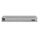 [USW-Pro-Max-16-PoE] Ubiquiti - Switch Pro Max UniFi 16 Puertos PoE con Funciones Capa 3 16 Puertos EtherLight RGB 4 Puertos 2.5 GbE POE++ y 12 Ouertos GbE POE+ 2 Puertos SFP+ 10G con Pantalla Táctil Informativa hasta 180W