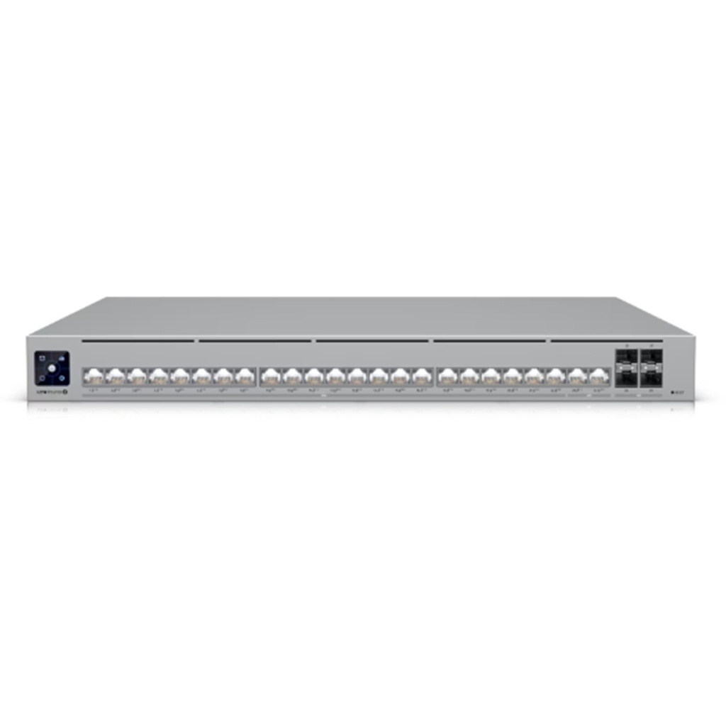 [USW-Pro-HD-24-PoE] Ubiquiti - Switch Pro HD UniFi Capa 3 24 Puertos Etherlighting POE++ 22 Puertos 2.5 GbE 2 Puertos 10GbE todos POE++ 4 Puertos 10G SFP+ 600W