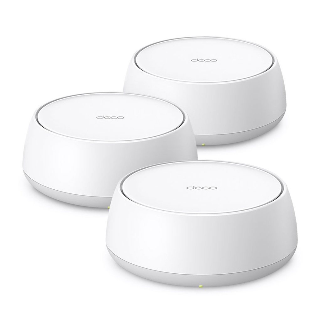 [BE25-3PACK] TP-Link - Router Inalambrico Wi-Fi 7 Mesh IA Doble Banda de  3.6 Gbps 2 Puertos 2.5G BE3600 WiFi7 [3 Unidades]
