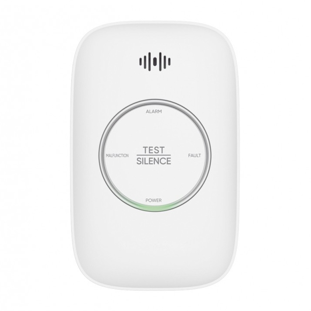 [HF-GN110(O-STD)] Hikvision - Detector de Gas Natural Metano (CH4) Alarma Temprana Salida para Cierre de Válvula Protección IP30 Alarma de 70dB a 115dB
