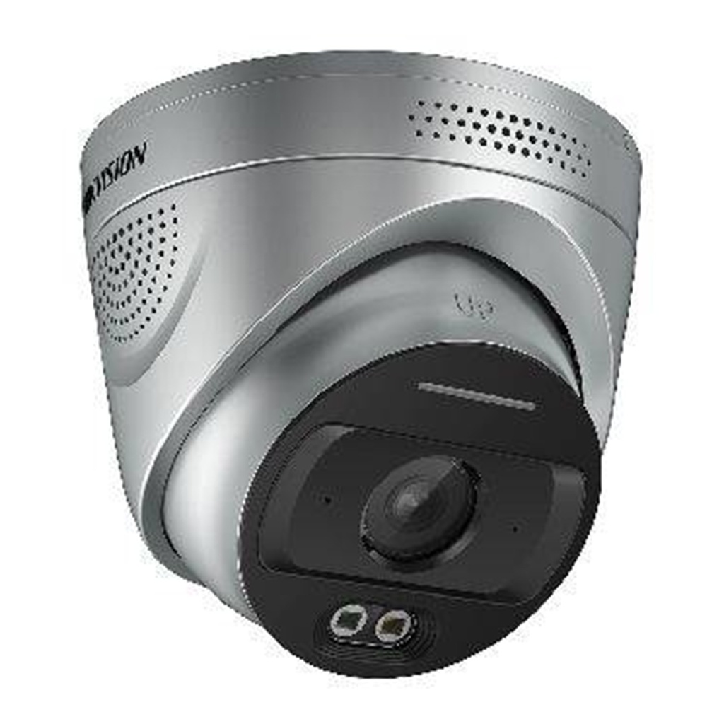 [HF-VH243(2.8mm)(O-STD)] Hikvision - Cámara IP [4Mp] de Detección de Temperatura Sin Contacto Exterior Micrófono y Bocina para Audio de dos Vías IP66