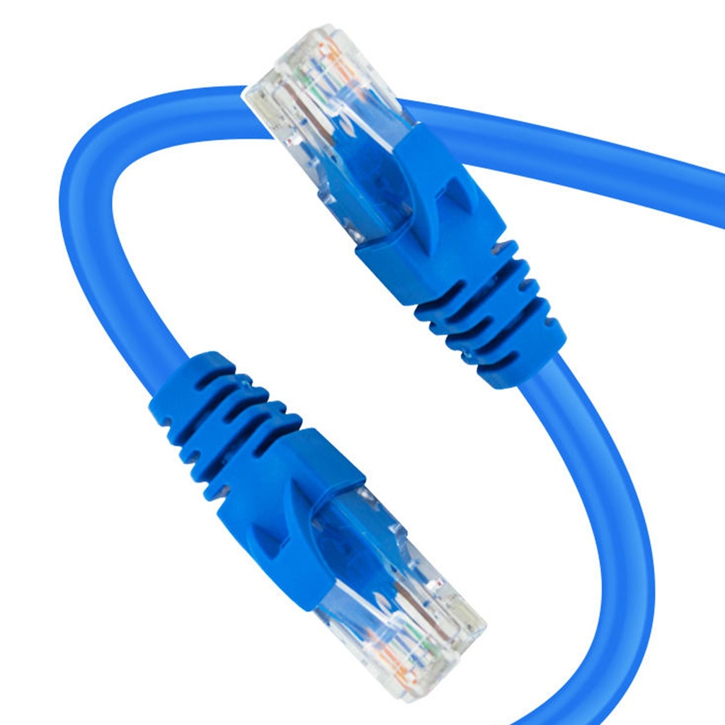 [LP-PCC650CM-A] Wiretech - Patch Cord UTP -CCA- Azul CAT6 (Categoria 6) 50 CM [Unidad]