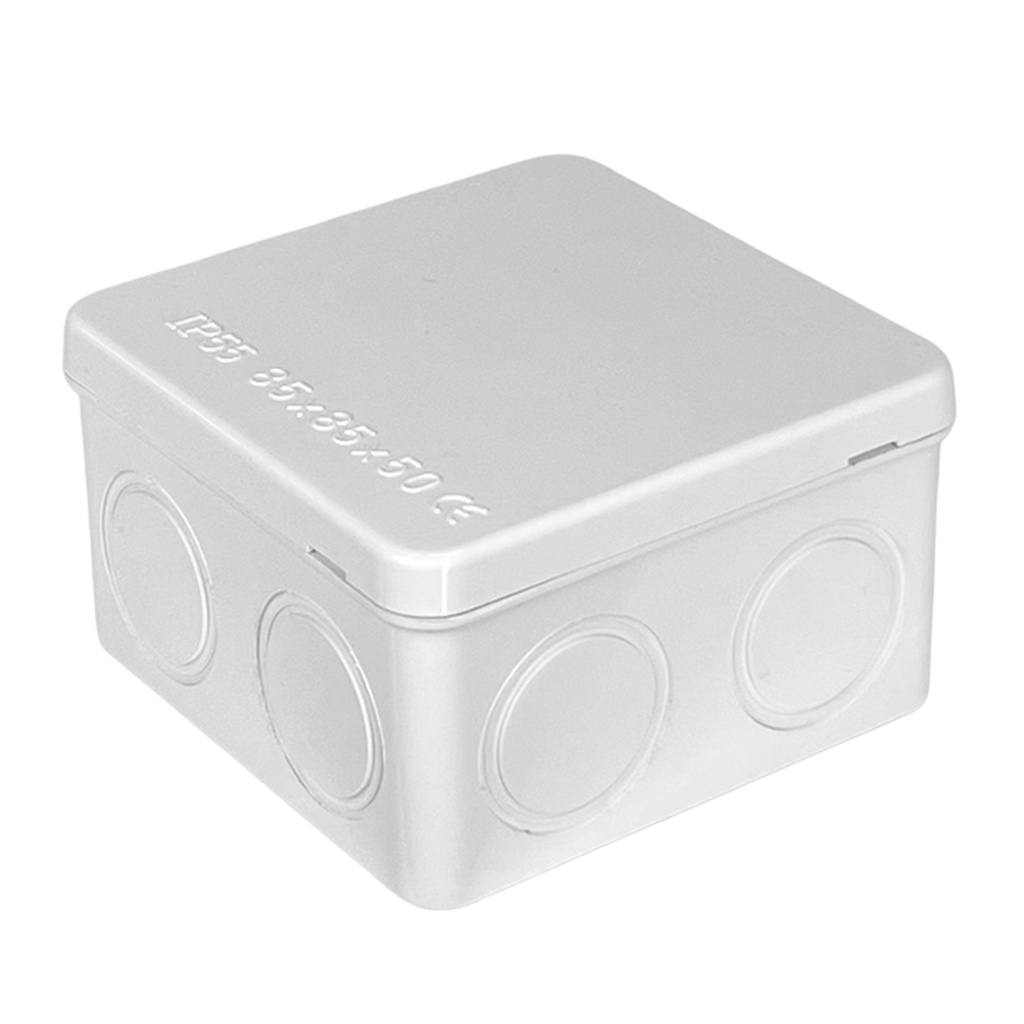 [LS-CAJA 1] Wiretech - Caja de Conexiones Nema Plástica IP55 [Dimensiones 8.5 x 8.5 x 5 cm]