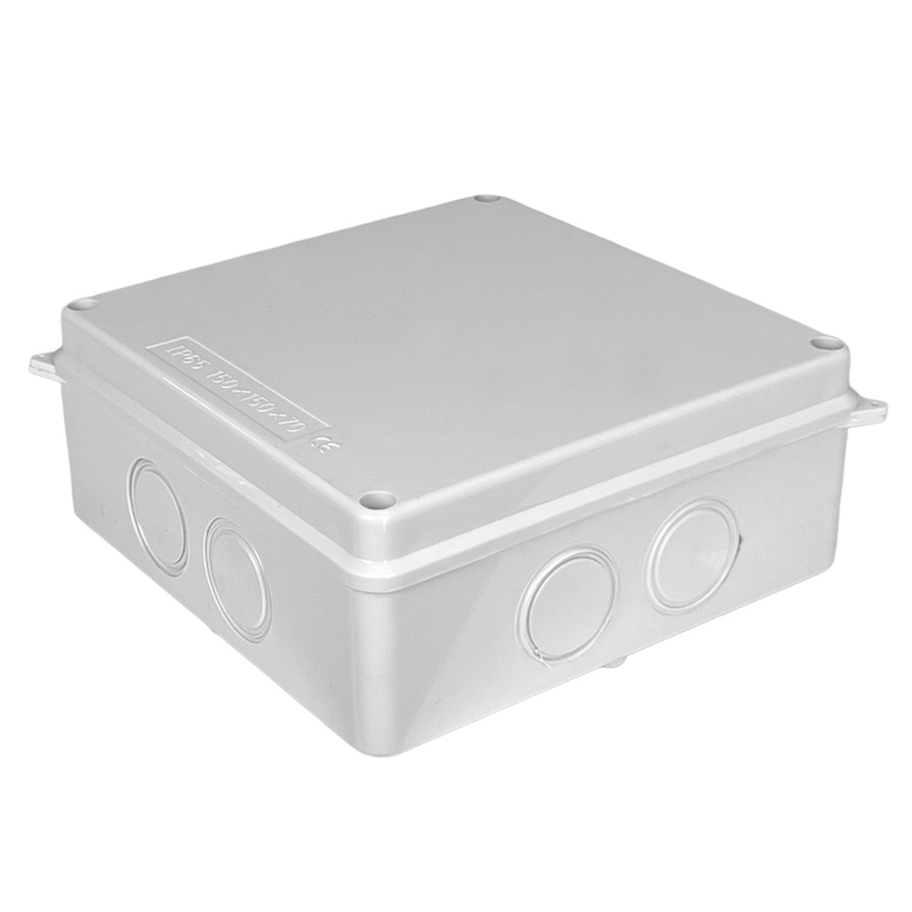 [LS-CAJA 3] Wiretech - Caja de Conexiones Nema Plástica IP65 [Dimensiones 15 x 15 x 7 cm]
