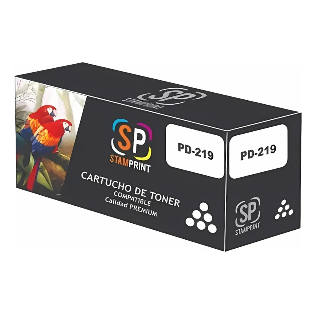 [STMP-PD219] Stamprint - Toner Compatible Pantum Negro P2509 P2509W M6509 M6509NW M6559N M6559NW M6609N M6609NW M6559