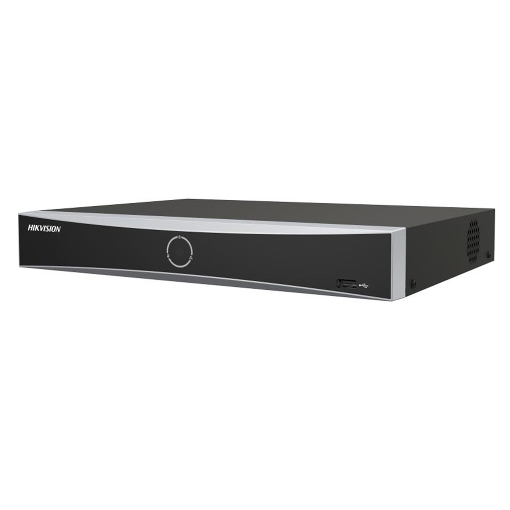 [DS-7608NXI-K1/8P(D)] Hikvision - NVR 4K [8MP] 8 Canales IP 8 Puertos POE Salida de vídeo 4K