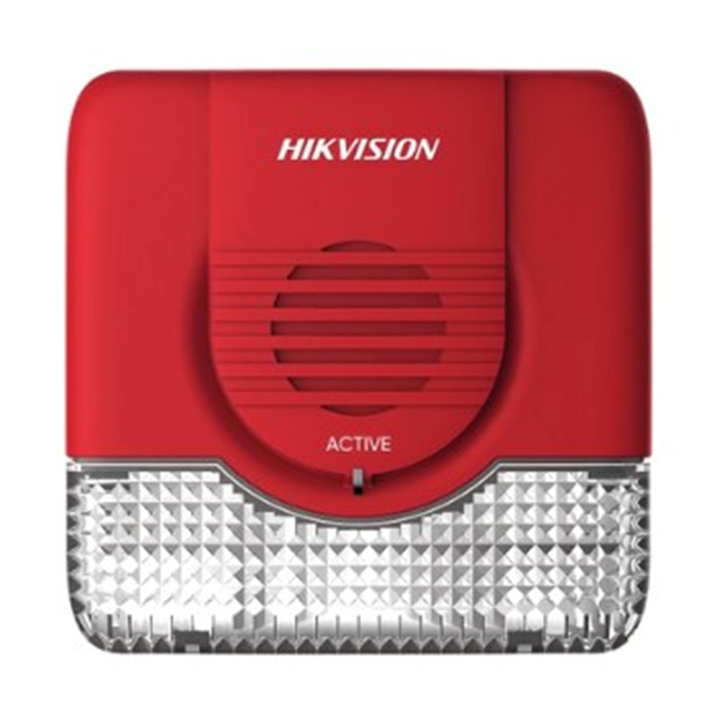 [HF-CSS1] Hikvision - Sirena con Luz Estroboscópica Convencional para Incendio Conexión de 2 Hilos 24 VDC [HikFire]
