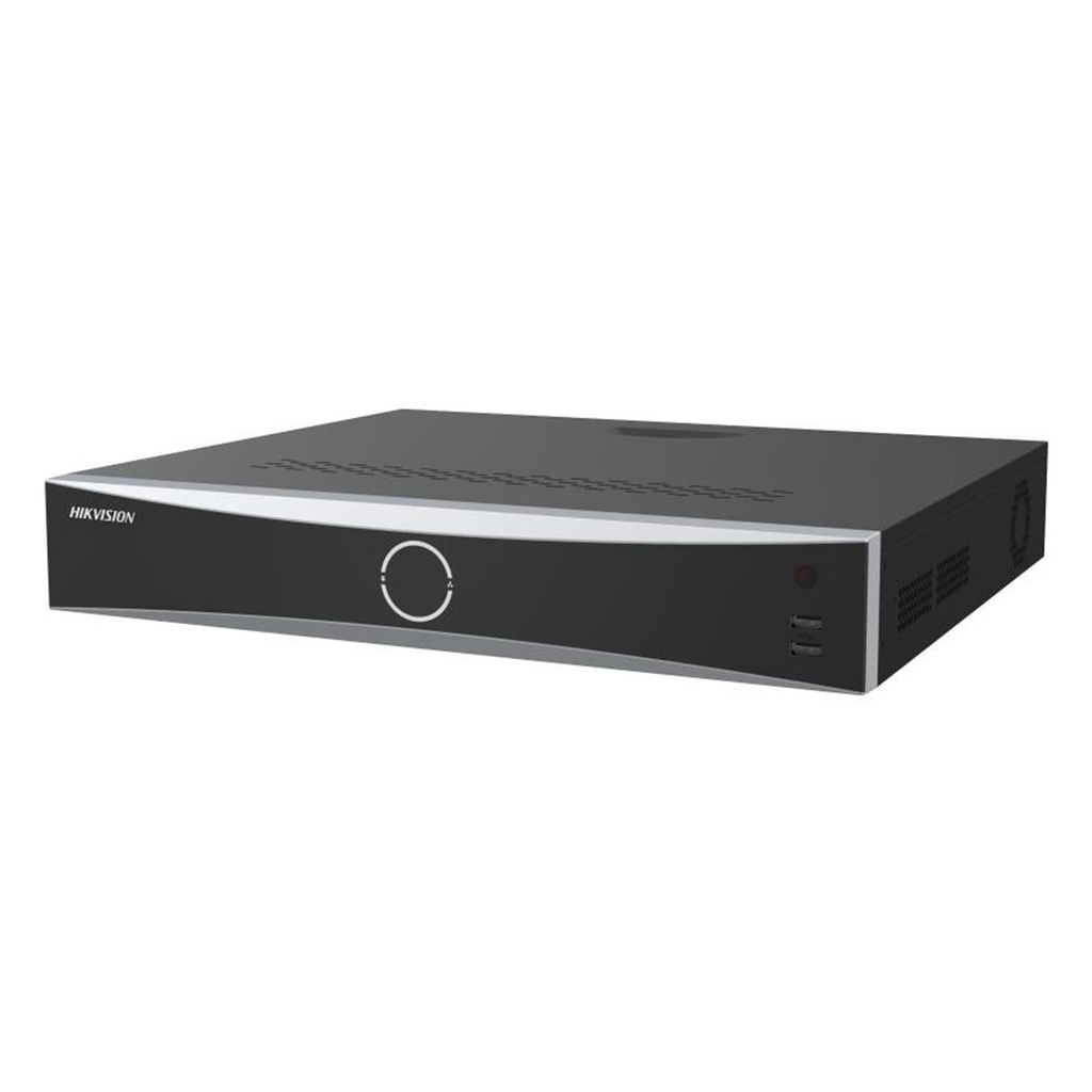 [DS-7608NXI-I2/8P/Vpro] Hikvision - NVR [32Mp] (8K) Reconocimiento Facial 8 Canales IP 8 Puertos PoE+ 2 Bahías de Disco Duro HDMI en 4K Acusense Soporta POS AcuSearch AcuSeek